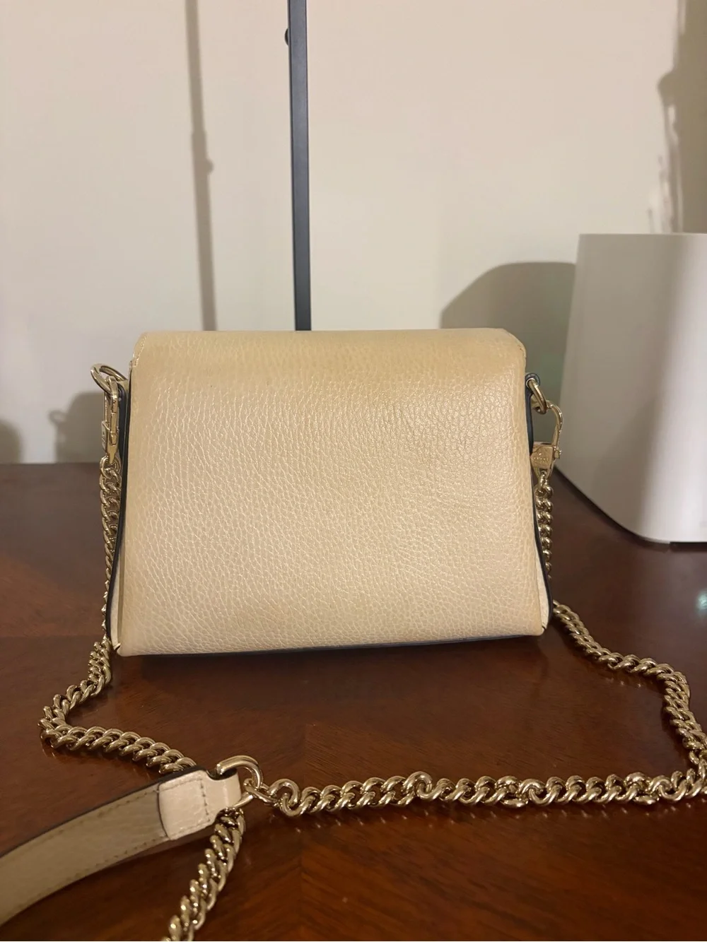 Authentic Gucci Interlocking G Mini Chain Shoulder Bag 607720